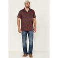 thumbnail image 2 of Pendleton Men's Hula Girl Tropical Print Short Sleeve Button-Down Western Shirt Red X-Large, 2 of 4