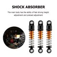 thumbnail image 4 of Sywqhk Kits de amortiguadores de resorte de coche RC para Axial SCX24 AXI90081 AXI00001 (oro), 4 of 9