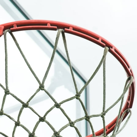 MIPCASE 1Set Basketball Net Rope Silver Steel Wire Net Fixing Cord for Indoor Outdoor Use