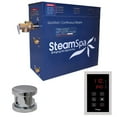 thumbnail image 2 of SteamSpa  Oasis 7.5kw Touch Pad Steam Generator Package in Chrome, 2 of 5