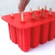 thumbnail image 5 of Moldes para paletas de silicona de 10 cavidades, moldes para hielo hechos en casa con 50 palitos de sicle, 5 of 8