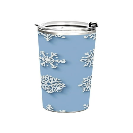 

11oz Straw Mugs with Handle and Straw Lid Sports Mugs Car Mugs Different Whapes Snowflakes