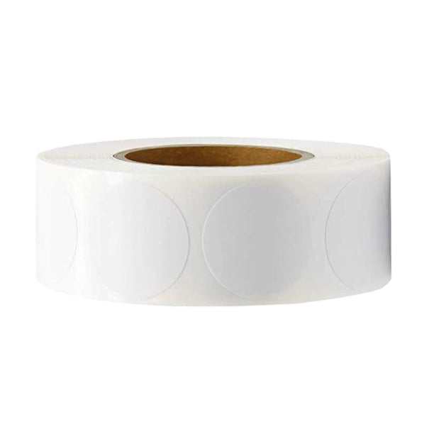 Etiquetas adhesivas 500 Sunnimix 1 Pulgada 8 Colores Blanco