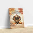 thumbnail image 3 of Happy Thanksgiving Dachshund Turkey Costume Pumpkins Autumn Leaves Vertical Matte Canvas Poster Wiener Dog Lover Gifts Idea Wall Art Home Decor - 130144, 3 of 5