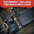 thumbnail image 4 of TSA Approved Gun Case Locks 4-Pack, Monoshaft 3-Digit Combination Padlocks for Pelican, Rifle, Shotgun & Pistol Cases, 4 of 6