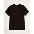 thumbnail image 2 of Men's Casual Trendy Smile Graphic Print Comfortable Crew Neck Short Sleeve T-shirts, Summer Top s Tee For Adult, Men, Women, Teen, Teenager, Adolescent,Youth, 2 of 6