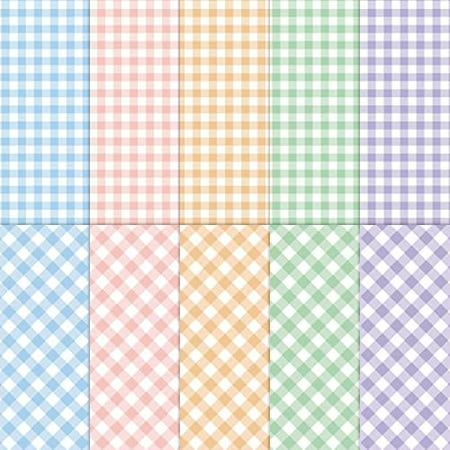 100 Sheet Plaids Tissue Paper Spring Easter Pastel Checked Gift Wrapping Paper 13.8 x 19.7 Inch Candy Color Buffalo Plaids Art Tissue for Baby Shower Birthday Wedding DIY Crafts Decor