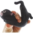 thumbnail image 3 of 2 Stretchy Cat Crushed Bead Sand Filled -  Sensory Fidget Toy Weighted (Random Colors), 3 of 5