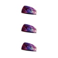 thumbnail image 1 of Diadema Qarigey de ganchillo para deportes estampado Floral ancho, 1 of 6