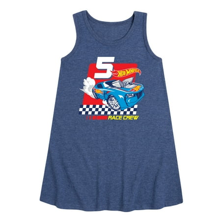 

Hot Wheels - Race Crew 5 Yrs - Toddler And Youth Girls A-line Dress