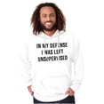 thumbnail image 5 of Funny I Was Left Unsupervised Joke Hoodie Sweatshirt Women Men Brisco Brands S, 5 of 6