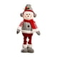 thumbnail image 2 of Extendable Snowman Doll Christmas Decor Stretchable Santa's Deer Toy For Window Display Mantel Tree Decorations Festive Interactive Party Props For Home, 2 of 5