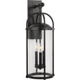 thumbnail image 2 of Feiss Dakota 3-Light Wall Lantern in Espresso, 2 of 2