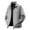 Z17-Grey, variant on Men's Solid Pocket Zipper Sun Protective Jacket, Summer Light Breathable Soft Comfortable Loose Fit UV Coat, Plus Size Casual Fashion Outerwear