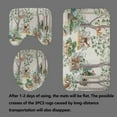 thumbnail image 4 of 4PCS Red Camo Deer Shower Curtain Sets with Rugs, Waterproof Fabric Shower Curtain, Black American Flag Stars Stripes Camouflage Elk Moose Wildlife Forest Hunting Rustic Cabin Bathroom Decor, 4 of 7