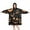 Black Halloween Pumpkin-1, variant on Wearable Oversized Blanket,Black Halloween Pumpkins Wearable Blanket Hoodie for Adults,Cozy Hooded Blankets with Super Pockets,Super Warm Fuzzy Pullover for Women & Men