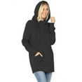 thumbnail image 2 of Womens Side Tie Pullover Sweatshirt Hoodie, 2 of 5