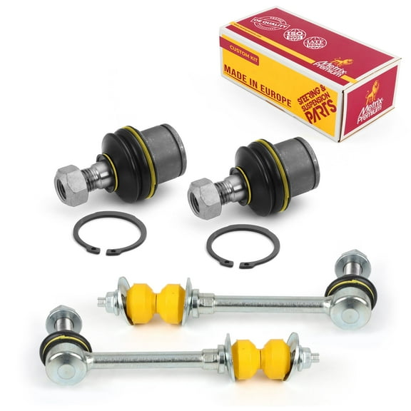 Metrix Premium Chassis Parts GDX - 4 PC L/R Front Sway Bar Stabilizer End Link & L/R Front Lower Ball Joint Kit Fits 11-12 Ram 2500 4WD, 11-12 3500 4WD, 10 Dodge Ram 2500 4WD, Ram 3500, K750581 K7467