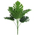 thumbnail image 2 of Artificial Plant Lifelike Home Decoration Fabric Simulation Monstera Foliage Leaf for Table, 2 of 10
