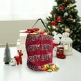 thumbnail image 5 of Halloween Candy Bag, Christmas Candy Tote, Reusable Snowman Treat Bags with Handles for Kids Party, Lightweight Portable 10x18 Inch Holiday Goodie Storage Bucket, Durable Polyester Gift Basket, 5 of 7