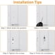 thumbnail image 4 of Cerradura de seguridad NQ para puertas y ventanas color blanco, 4 of 5