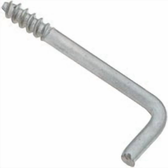 National Hardware Square Bend Screw Hook Shoulder Hook (12 Count) N120-477