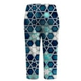 thumbnail image 6 of CLOOCL Women Loose Plus Size Long Pants Diamond Pattern 3d Printed Wide Leg Pants Female Oversized Trousers, 6 of 6