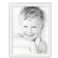 thumbnail image 2 of ArtToFrames 26" x 35" Majestic White Picture Frame, 26x35 inch Silver Wood Poster Frame (WOM-5198),  Pack, 2 of 7