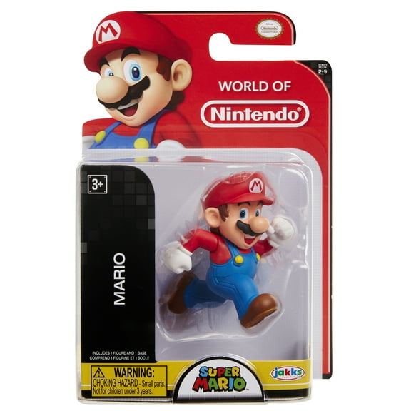 Nintendo 2.5" Limited Articulation Running Mario
