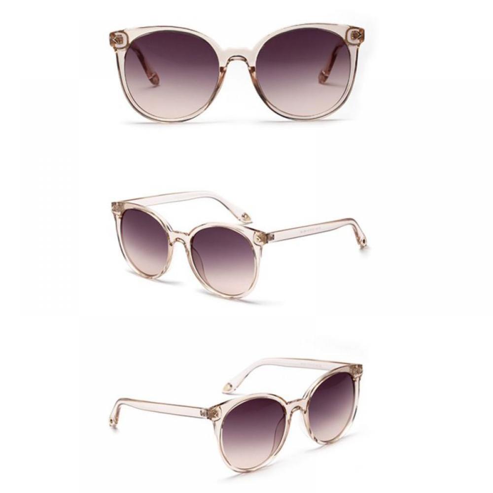 Round Sunglasses for Women Men, Retro Polarized Acetate Sunglasses Classic Fashion Designer Style - image 5 of 5