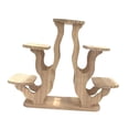 thumbnail image 4 of Estante de Exhibición de Escritorio Repisa Organizador Soporte Exhibidor Figuras Madera Elegante Artesanal Adecuado para Sala de Estar Dormitorio, 4 of 9