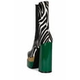 thumbnail image 4 of Jeffrey Campbell Women DANCE_Q_F Zèbre Vert Vache MTLI LEA, 4 of 4