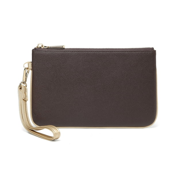 Daisy Rose Daisy Rose Zip Wristlet Wallet and Phone Clutch RFID