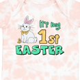 thumbnail image 4 of Inktastic It's My 1st Easter with Cute Chick and Bunny Boys or Girls Baby Bodysuit, 4 of 5