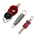 thumbnail image 1 of Juego de Tambor Sunnimix Tensor de Leva de Resorte Pedal de Bajo Rojo, 1 of 8