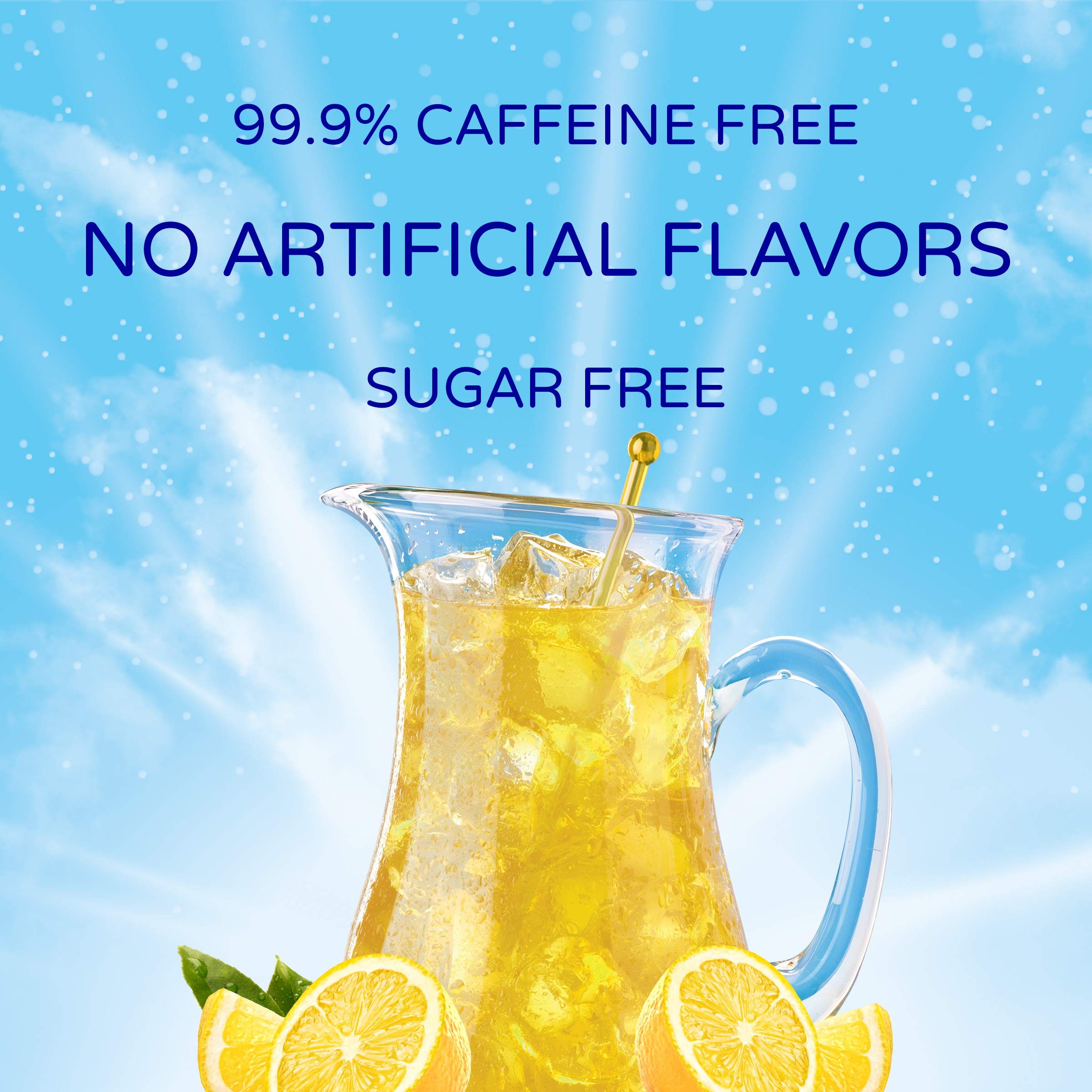 Crystal Light Sugar-Free Lemonade Naturally Flavored Powdered Drink Mix 72 Count Pitcher Packets, 6 Count (Pack Of 12)
