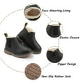 thumbnail image 4 of HsdsBebe Toddler Boys Girls Boots Waterproof Winter Snow Chelsea Booties Short Ankle Shoes, 4 of 6