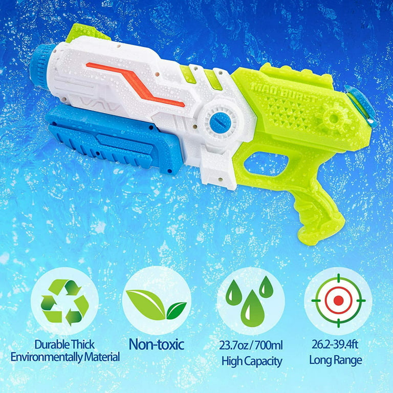 Fancy high-tech water gun isn't for child's play