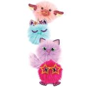 Make It Real: DIY Cuddle Mob - Create 4 Pom Pom Characters, 36 Pieces, Make Plush Furry Companions, All-In-One, DIY Arts & Craft Kit, Tweens & Girls, Kids Ages 8+