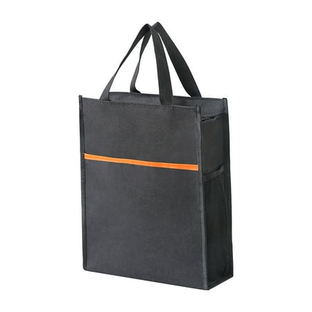 100Fens Oxford Zippered Document Bag with Handle File Tote Bag Pouch for Carrying Paper Files Books Filing Folder Tutoring Bags