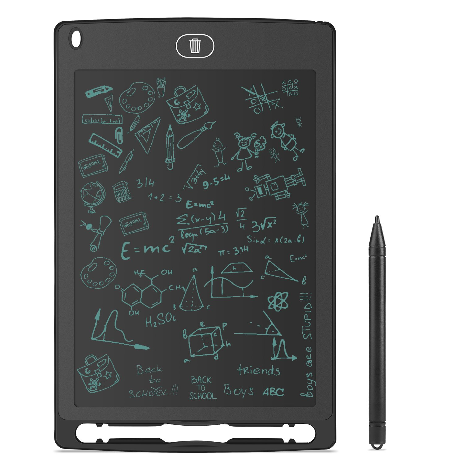Meihet Portable Writing Board 8.5 Inch LCD Digital Drawing Handwriting Tablet Board Graphic Tablets 