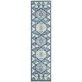 thumbnail image 2 of Safavieh  Kazak Arbana Traditional Oriental Rug Blue/Cream 2' x 8' Runner 8' Runner Runner, Indoor Living Room, Bedroom, Dining Room Cream Runner, 2 of 5