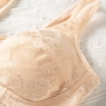 thumbnail image 5 of Lixiuxyad Comfortable Front Closure Bra For Women Vest Style Underwear For Elderly Ideal For Casual Wear All Seasons,Bras for Women Beige 36, 5 of 7