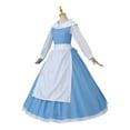 thumbnail image 2 of Belle Blue Maid Princess Gown – Elegant French-Inspired Ball Dress, 2 of 13