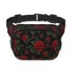 thumbnail image 1 of Balery Roses Mochila Cinturón para Mujeres y Hombres, Bolsa de Cintura Impermeable de Doble Capa con Correa, 1 of 9