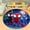 C, variant on Round Area Rug Colorful Spider Man Cartoon Carpet Modern 3D Art Aesthetic Rugs Living Room Bedroom Playroom Non-Slip Decorative Floor Mat