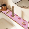 thumbnail image 2 of Yayeee Faucet Mat for Kitchen Sink 30" Diatomite Long Splash Guard Pad, Cartoon Doughnuts, 2 Pack, 2 of 7
