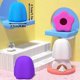 thumbnail image 2 of 4/8x Self Closing Toothpaste Caps Toothpaste Topper Silicone Toothpaste Squeezer Dispenser Caps for Adult & Kids, Mess-Free Toothpaste Lids, 2 of 5