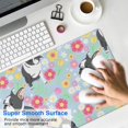 thumbnail image 4 of Long Mouse Pads for Desk,Boston Terriers and Flowers Desk Mats on Top Of Desks, Desk Mouse Pad Extra Large with 3mm Non-Slip Base and Stitched Edge for Gaming,Office,Work,Home 31.5"x11.8", 4 of 6