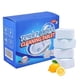 thumbnail image 1 of Pastillas limpiadoras de espuma extrafuertes para inodoros | 12 unidades | Limpia a fondo y destapa tuberías | Elimina cal, grasa, orina y residuos de jabón | Para inodoros, desagües, bañeras y, 1 of 9